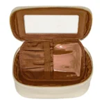 cosmetiquera napoli 23cm de pu beige espejo monteli 367195