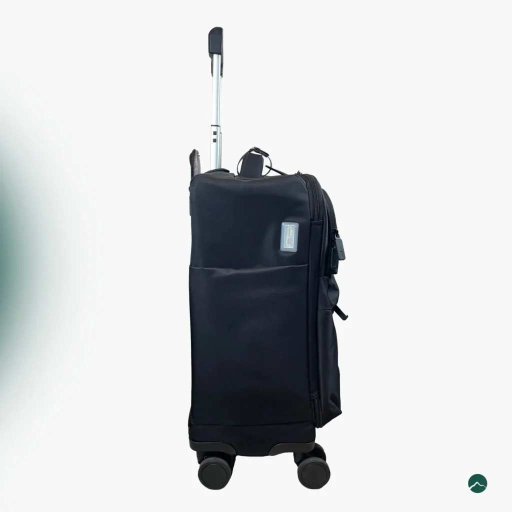 maleta de viaje impermeable de 20 candado tsa negra monteli 2032506