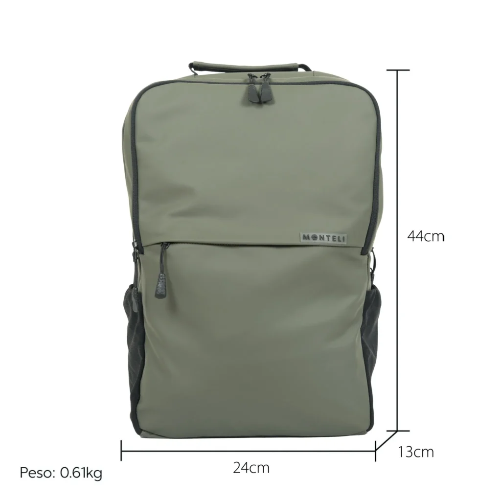 mochila de pu verde militar monteli 6241591