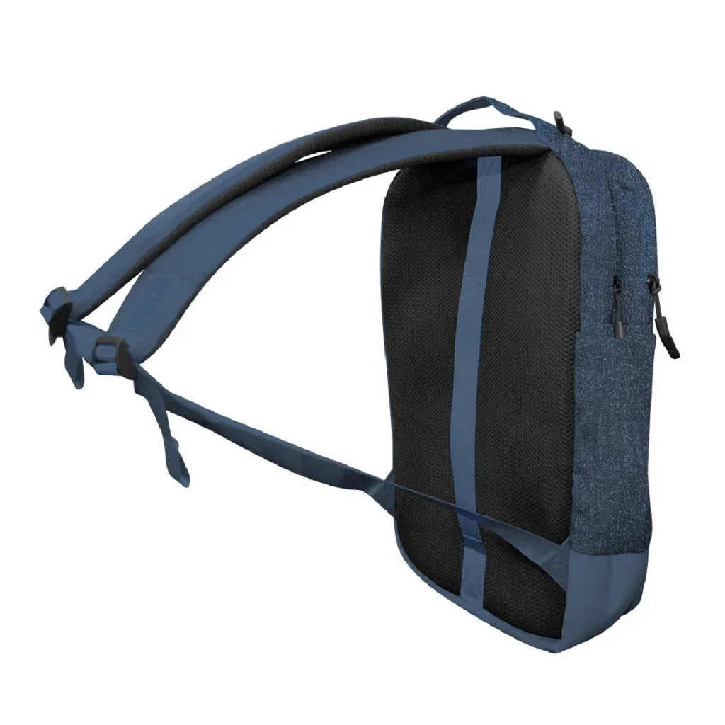 mochila de tela azul marino monteli 5904281
